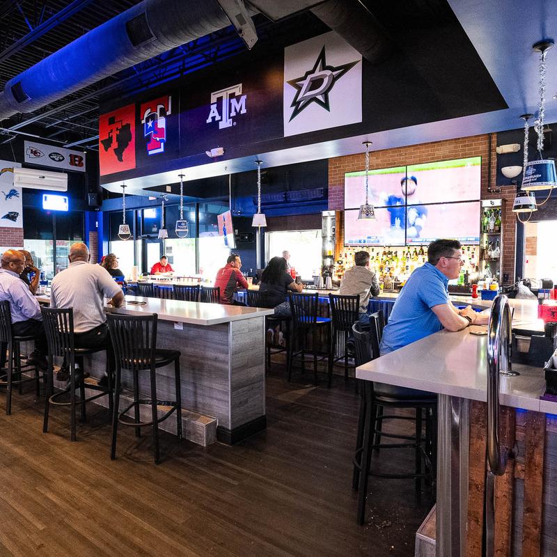 People at the restaurant.